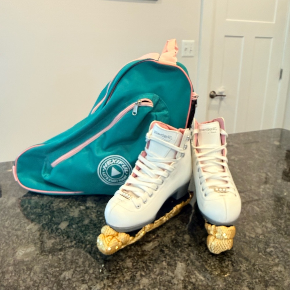 White Ice Skates